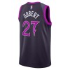 Maillot Basket Homme Minnesota Timberwolves Rudy Gobert 2025-26 Nike City Edition Noir Swingman